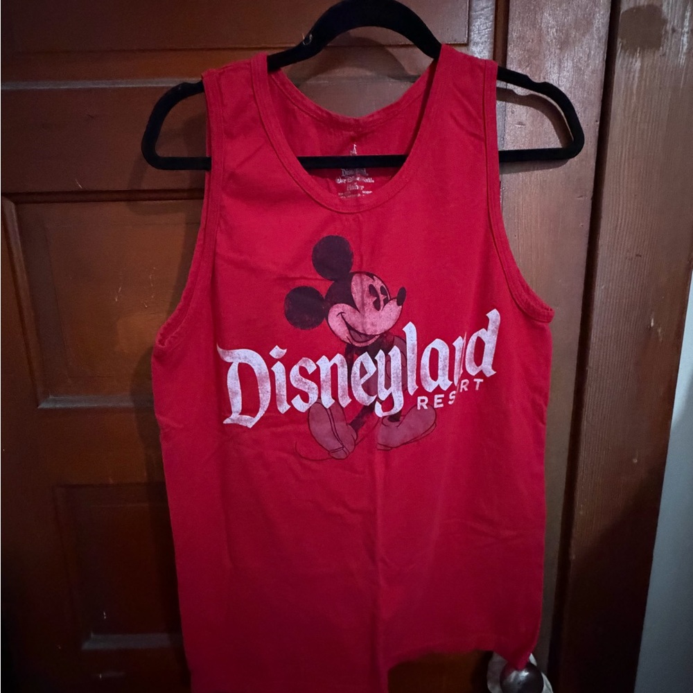 Disneyland Resort Red Men's Tank Top